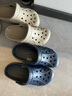 卡骆驰crocs洞洞鞋贝雅男鞋女鞋轻便耐磨一脚蹬拖鞋休闲鞋|10126 卵石色-2V3 36 /37(220mm) 实拍图