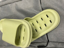 JCZS日本浴室拖鞋防滑防臭缕空洗澡专用速干漏水家居室内厚底凉拖男女 黑色【漏水速干加倍防滑】 42 -43码【标准码】 实拍图