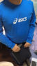 asics亚瑟士童装25年春季新款长袖针织T恤儿童吸湿速干高弹运动内搭 8851亚瑟士蓝 飓风秒干 170 cm 高弹面料 实拍图