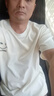 回力短袖t恤男夏季透气短袖男圆领打底衫男宽松休闲上衣男杏色XL 实拍图
