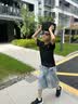 特步女子跑步鞋运动鞋夏季新款网面透气轻便减震休闲跑鞋 实拍图