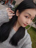 周百福 银和田玉耳钉女士耳坠环高级感耳饰生日七夕情人节礼物送女友 实拍图