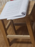 莱美汇橡木实木小凳子家用成人矮凳橡木小方凳木板凳椅子小木凳凉板椅 31长23宽35高 实拍图
