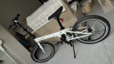 大行（DAHON）经典P8折叠自行车成人20英寸8速男女式通勤运动单车KBC083 白色【高配版】 实拍图