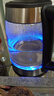 美的（Midea）电水壶热水壶电热水壶高硼硅玻璃1.7L大容量1800W透明暖水壶自动断电MK-SHJ1722 实拍图