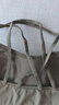 蕉内【刘浩存同款】5系运动美背女士内衣瑜伽透气文胸罩背心肩带可选 【代言人同款】黑茶青 M 实拍图