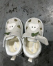 牧童儿童凉鞋宝宝学步鞋女夏镂空透气机能鞋婴儿防撞鞋子男 奶油灰17 实拍图