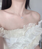 礼意久久施华洛世奇锆纯银项链女生日礼物女生老婆送女友女士实用高级小众 实拍图
