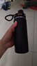 恩尔美（nRMEi）保温保冷杯大容量男士款316不锈钢学生户外骑行便携运动水壶杯子 黑色700ml【抗菌316/保温保冷】 实拍图