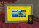KODAK柯达 1005P 数码相框10.1英寸可充电触屏高清电子相册显示屏照片视频播放器 木色 实拍图