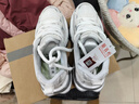 新百伦老爹鞋厚底增高复情侣鞋古休闲鞋运动百搭软底潮流新款 奶油白  38 正码 实拍图