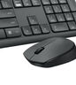 罗技（Logitech）MK235 键鼠套装 无线键鼠套装 办公键鼠套装  防泼溅防指纹 全尺寸 带无线2.4G接收器 黑 实拍图