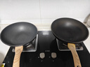 炊大皇 炒锅不粘锅麦饭石色炒菜锅30cm 电磁炉通用 黑曜石C30JD1 实拍图
