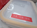 乐扣乐扣（LOCK&LOCK）耐热玻璃保鲜盒微波炉饭盒上班族便当盒学生水果饭菜餐盒6件套 实拍图