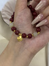 恋晴四叶草银手链女转运珠本命年朱砂手串女生生日礼物送女友老婆妈妈 实拍图