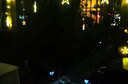 倍绿太阳能灯串led庭院星星灯景观灯七彩氛围户外防水灯阳台星月装饰 星月款-暖白「大板-超亮」 实拍图