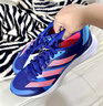 adidas adizero RC 4训练备赛竞速轻盈薄底日常体测跑鞋阿迪达斯   深蓝/浅蓝/粉   44 实拍图