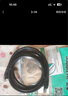 山泽 六类网线 CAT6类千兆纯铜扁平网线 电脑宽带家用监控网络连接成品跳线 黑色1米HBP601 实拍图