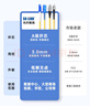 SK-LINK 光纤跳线 LC-LC万兆多模OM3电信级双芯机房布线光纤线1米 LZSH低烟无卤 SK-TX10GMM-2LCLC1M 实拍图