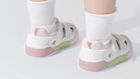 牧童凉鞋男宝宝童鞋2026夏季新款稳护防撞皮面学步鞋女婴儿软底鞋子 浆果粉 20 鞋内长14.5cm/适合脚长14.2cm 实拍图