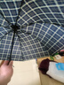 【经典格子伞】7骨便携式折叠晴雨伞手动三折伞 颜色随机 手动 实拍图