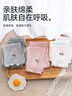 贝瑞加（Babyprints）儿童打底裤女童夏季安全裤棉质薄款外穿裤子柔软七分休闲裤 白140 实拍图