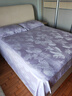富安娜江南竹纤维凉席夏季抑菌空调席双人三件套灰250*250cm【可水洗】 实拍图