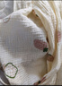 婧麒（JOYNCLEON）月子服春夏款孕妇哺乳睡衣产后外出棉纱布透气不闷热XL Jyz179351 实拍图