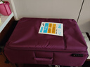 INTERNATIONAL TRAVELLER英国IT拉杆箱托运旅行箱万向轮超轻行李箱28英寸软布箱1191紫色 实拍图