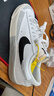耐克NIKE运动板鞋男复刻BLAZER LOW运动鞋DZ2544-100白黑42 实拍图