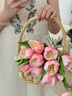 京东鲜花ins郁金香仿真花装饰高档客厅餐桌假花保湿手感花束拍照摄影道具 实拍图