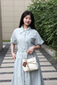 蔻一（Cnoles）包包女士2025最新款通勤斜挎水桶包单肩小手提包白色女生包包 实拍图