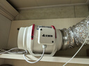 艾美特（Airmate ）DPT15-50AR管道风机厨房卫生间换气扇排气扇管道式6寸遥控抽风机 实拍图
