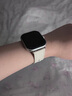 iboann适用红米watch4表带6/5真皮小米手环9/8pro手表带redmiwatch5腕带皮革配件保护膜编织牛皮秋冬 静息白-优质小牛皮-细腻质感-优雅自显 适用：红米REDMI Watch  实拍图