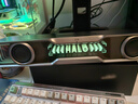 漫步者花再Halo SoundBar桌面音响音箱家用台式电脑游戏音响长条有线音箱蓝牙5.4RGB灯效 破界黑 实拍图