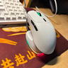 雷神（ThundeRobot）ML7 高阶轻量化无线游戏电竞办公鼠标 有线/2.4G/蓝牙三模连接PAW3311 人体工学无孔设计 白色 实拍图