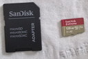 闪迪（SanDisk）128GB TF(MicroSD)内存卡 4K极速金卡A2 V30 U3行车记录仪 运动相机无人机 监控存储卡 读190MB/s 实拍图
