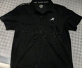 特步运动t恤短袖男夏装新款跑步速干衣薄款训练服半袖简约上衣polo衫 【商务polo衫】正黑色0118 2XL 185 实拍图