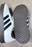 adidas T头鞋 VL COURT复古板鞋德训鞋男女阿迪达斯轻运动   汉玉白/黑色/树脂黄(推荐女生选小半码)   42.5 实拍图