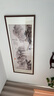 佳得雅新中式客厅装饰画沙发背景墙壁画字画山水画靠山图办公室风景挂画 流水生财A1 85*230cm宣纸锦绫+有机玻璃+胡桃色实木框（大气款） 实拍图