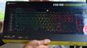 美商海盗船 (USCORSAIR) K100 RGB 光轴 机械键盘 游戏键盘 有线连接 全尺寸 黑色 OPX光轴 实拍图