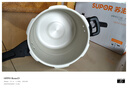 苏泊尔SUPOR好帮手铝合金压力锅6.0L带蒸格22cm高压锅燃气专用YL229H2 实拍图