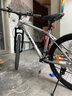 京东京造 XC350山地自行车铝合金禧玛诺21速油压碟刹成年人学生17寸时空银 实拍图