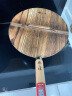 臻三环章丘铁锅炒锅手工锻打铁锅无涂层不易粘锅炒菜锅厨房好物一环轻音 古法原色（适合2-4人） 32cm 实拍图