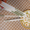 COOKSS陶瓷筷子家用防霉防滑抗菌率99.9%家庭分餐一人一筷高档餐具套装 实拍图