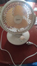 美的（Midea）【小型风扇】轻音台式桌面空气循环扇家用柔风电风扇宿舍办公迷你台扇落地扇空调伴侣 GAF18AD 实拍图