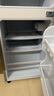 志高（CHIGO）小冰箱迷你小型家用冷藏冷冻两用宿舍出租房用双门办公室电冰箱节能省电 【一级能效】76L银色【三天约一度电】 实拍图