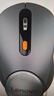 联想（Lenovo） 无线蓝牙双模充电鼠标 蓝牙5.0/3.0 便携办公鼠标人体工学设计 Howard风暴灰充电版 实拍图