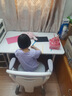 海旭成儿童学习桌大白桌可升降家用书桌小学生写字桌椅套装电脑桌长条桌 实拍图