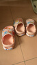 巴布豆儿童拖鞋宝宝洞洞鞋女童男童凉拖鞋婴幼儿小童室内防滑家居沙滩鞋 虾粉（尺码偏大选小一码） 22 内长16cm 适合脚长15-15.5cm 实拍图